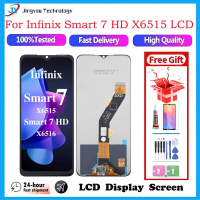 Paparan Skrin Sentuh LCD, UNTUK Infinix Smart 7 X6515, Tecno Spark Go 2023, Spark 10c, Smart 7 HD, S