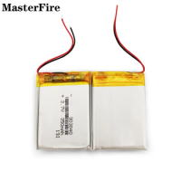 10x 3.7V 350mah Rechargeable Lithium Polymer Battery 303040 for Bluetooth Headset Smart Watch Emergency Lamp Pedometer Batteries