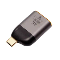 Cablecc USB4 USB-C Type-C Source to Female HDTV 2.0 Display 8K 60HZ UHD 4K HDTV Male Monitor Adapter
