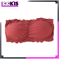 {COD} LOOKIS- Kemben Wanita Tanpa Tali 6551 Bra Sport Tanpa Busa Pakaian Dalam Wanita Sexy Fashion K