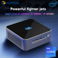 i9 13900H i7 13800H 13th Gen Intel Gaming Mini PC 2*DDR5 2*PCIe 2*2.5G LAN Firewall PC Windows 11 Office Mini Computer WiFi6E