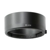 10 Pieces ES65B Camera Lens Hood ES-65B for Canon EOS R RP R5 R6 With RF 50mm F1.8 STM 43mm Diameter Filter Lens