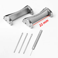Stainless 22MM Watchband connectors For Citizen Promaster BN2021 BN2024 BN2029 Series Watch Strap Adapters with Tool Kit Replace