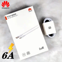 6A Cable Huawei Original 66W Supercharge Type C cable For Huawei P50 P30 mate40 Pro Nova8 SE P20 P30Pro Mate 30 P40 pro 20