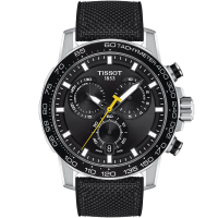 【TISSOT 天梭】官方授權 Supersport 三眼計時手錶-45.5mm 送行動電源(T1256171705102)