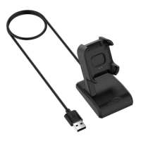 USB Charge Dock Station Holder Charger Stand Cradle Cable For Xiaomi Mi Watch Lite Global Version For Redmi Watch