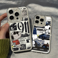 Porsche 911 Case for iPhone 16 Pro Max 15 11 14 13 12 Pro Max 8 7 Plus X XR XS 6 6S Se 2020 TPU Soft