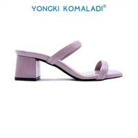 [ Original ] YONGKI KOMALADI LEAH Sandal Wanita Heels OL-EWH711-22 42 UNGU