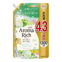 Aroma Rich 衣物柔順劑 1300ml 補充裝 Ellie 天然花香 (平行進口)