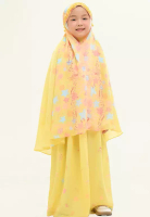 RABBANI Rabbani - Mukena Muslim Anak Perempuan Bani Batuta Munna Mazara Lt - Citrus