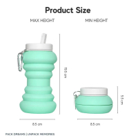 Portable Folding Bidet, 600ml Capacity, for Personal Hygiene and Cleaning, Foldable and Suitable for