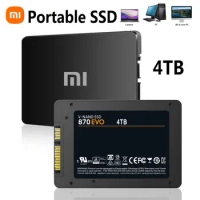 NEW Xiaomi 4TB 2TB SSD 870 EVO Internal Solid State Drive Hard Disk SSD 2.5 Inch Sata III SSD for Laptop Microcomputer Desktop