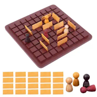 Chess Boards For Adults Two-Player Game Board Set Travel Portable Chess Game Sets With Chess Board Wood Chess Set Wooden