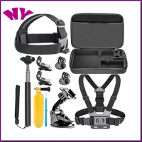 Universal Action Camera Accessories kits for GoPro Hero 9 8 7 6 5 Black Yi Lite 4K+ Sjcam Eken H9 GoPro Hero 8 Accessories sets
