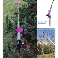 (COD SALE promote)Fruit Picker and Cutter Tree Branches Pruner upto and Saw Extendable from 1.8m to 