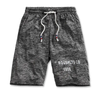 【Roush】現貨 植絨設計涼感賽洛棉運動棉褲(2225389)
