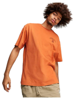 เสื้อยืดผู้ชาย Graphics Playful สี Maple Syrup