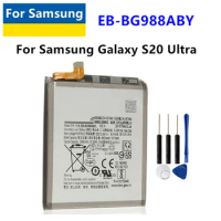 EB-BG988ABY 5000mAh Replacement Battery For Samsung Galaxy S20 Ultra S20Ultra S20U Mobile phone Batteries+Tools