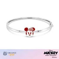 UBS Gold Gelang Emas Bayi Disney Minnie Mouse - Vgy0247 - 17k 4 x 4 cm-White Gold