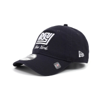 【NEW ERA】棒球帽 NFL 黑 白 940帽型 紐約巨人 可調式帽圍 刺繡 老帽 帽子(NE13957178)