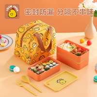 輕食便當盒可微波爐加熱水果沙拉日式學生兒童卡通可愛壽司小飯盒