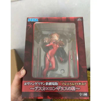 SEGA Original NEON GENESIS EVANGELION Anime Figure Asuka Langley Soryu Lance of Longinus Action Figure Toys for Kids Gift Model