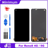 6.43'' Original AMOLED For OPPO Reno8 5G CPH2359 LCD Display Touch Screen Digitizer Assembly For OPPO Reno 8 4G CPH2457