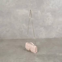 Tas CHRISTIAN DIOR MY DIOR MINI PINK CANNAGE LAMBSKIN CHAIN SHOULDER BAG 100% ORIGINAL 20X3X10CM