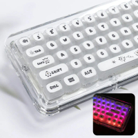 Bộ Keycap, Thiết Kế Quái Vật Nhỏ, Hồ Chí Minh Hồ Sơ, 140 Phím, Chất Liệu PC, PBT Nhuộm Thăng Hoa, Tr