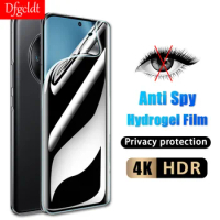 Full Curved Anti Spy Hydrogel Film For Honor Magic 5 4 3 Pro 5 Lite Privacy Screen Protector For Honor 60 70 Pro Plus Soft film