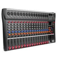 Biner DX16 Professional Performance 16 Channel mixing console Karaoke USB Interface professional audio mixer