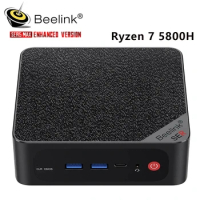 Beelink Windows 11 MINI PC SER5 MAX Ryzen 7 5800H 5700U 5560U DDR4 16GB 500GB SSD WIFI6 BT5.0 Desktop Gaming Computer