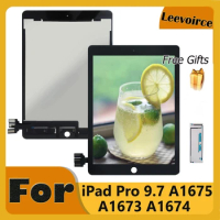 With Adhesive ​For iPad Pro 9.7 LCD Screen Display Replacement 2016 A1673 A1674 A1675 LCD Display Touch Screen Digitizer Parts