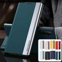 6D Plated Leather Flip Phone Case For Samsung Galaxy A05 A05s A15 4G A25 A35 5G 2024 A 05 05s 15 25 35 Magnetic Book Stand Coque