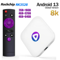 H96 MAX M1 Android 13 TV box Rockchip RK3528 2.4G 5G WIFI H96MAX Fast TVBox Smart Media Player Set Top Box