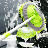 Car Wash Mop Adjustable Telescoping Car Cleaning Mop Long Handle Cleaning Brush Car Cleaning cuci ke