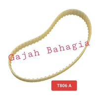 Van belt mesin kolter T807A T806A T807 V-Belt tali karet sabuk vanbelt korter T806A (PUTIH)