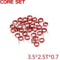 100PCS/Lot 3.5*2.5T*0.7 Inductors FM Coil Inductor Hollow Coil Inductance Copper Wire Remote Control High Quality