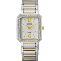 【SEIKO 精工】Solar 法式風采 太陽能時尚女錶 指針錶 手錶 送禮(V115-0DE0GS/SUP466P1)