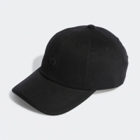【adidas 愛迪達】帽子 運動帽 棒球帽 遮陽帽 三葉草 PE DAD CAP 黑 IC3031