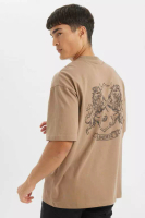 DeFacto 100% Cotton Oversize Wide Fit Crew Neck Back Printed Short Sleeve T-Shirt D4910Ax24Au