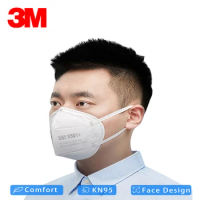 3M 9501+ Particulate Mascarilla Dust Mask Anti-haze 9502+ Protective Filter Mouth Mask 3M Original Authentic Mask