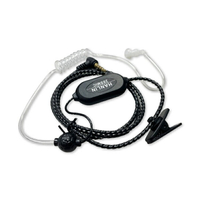 【超取免運】3.5mm空氣導管麥克風耳機 適用 3.5mm 對講機專用麥克風 對講機耳機麥克風 無線電專用耳機