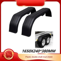 The price of one trailer accessory is plastic double axle mudguard tile mudguard wheel arch