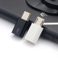 ตัวเชื่อมต่อตัวแปลง Micro USB ตัวเมียกับ Type C ตัวเมีย, อะแดปเตอร์โทรศัพท์ Android, 1 ชิ้น