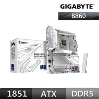 技嘉GIGABYTE B860 AORUS ELITE WIFI7 ICE Intel 主機板
