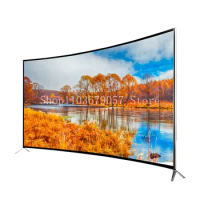 55 Inch Hot Sale New Product Curved Screen Led Tv Television 4k Smart Tv 55 Inch
