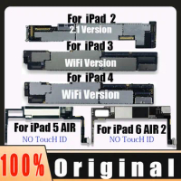 A1395 A1416 A1403 A1458 A1566 A1474 Wifi Free iCloud Logic Main Boards for iPad 2 3 4 Air 1 2 Motherboard 16GB 32GB 64GB