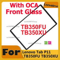 LCD Outer Glass Repair For Lenovo Tab P11 Gen 2 2022 TB350FU TB350XU TB350 Screen Panel Sensor Front Cover With OCA Repair