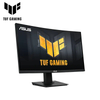【ASUS 華碩】 TUF VG24VQER 23.6吋 電競曲面螢幕